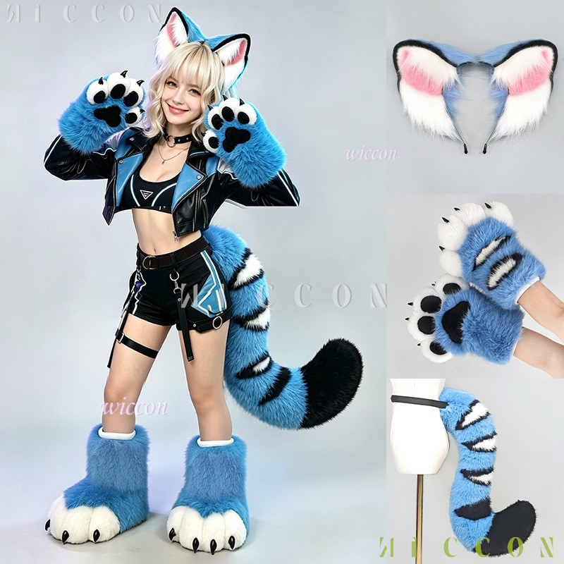 Набор ушей и хвоста для костюм – обзор и цена Anime Cosplay Ladies