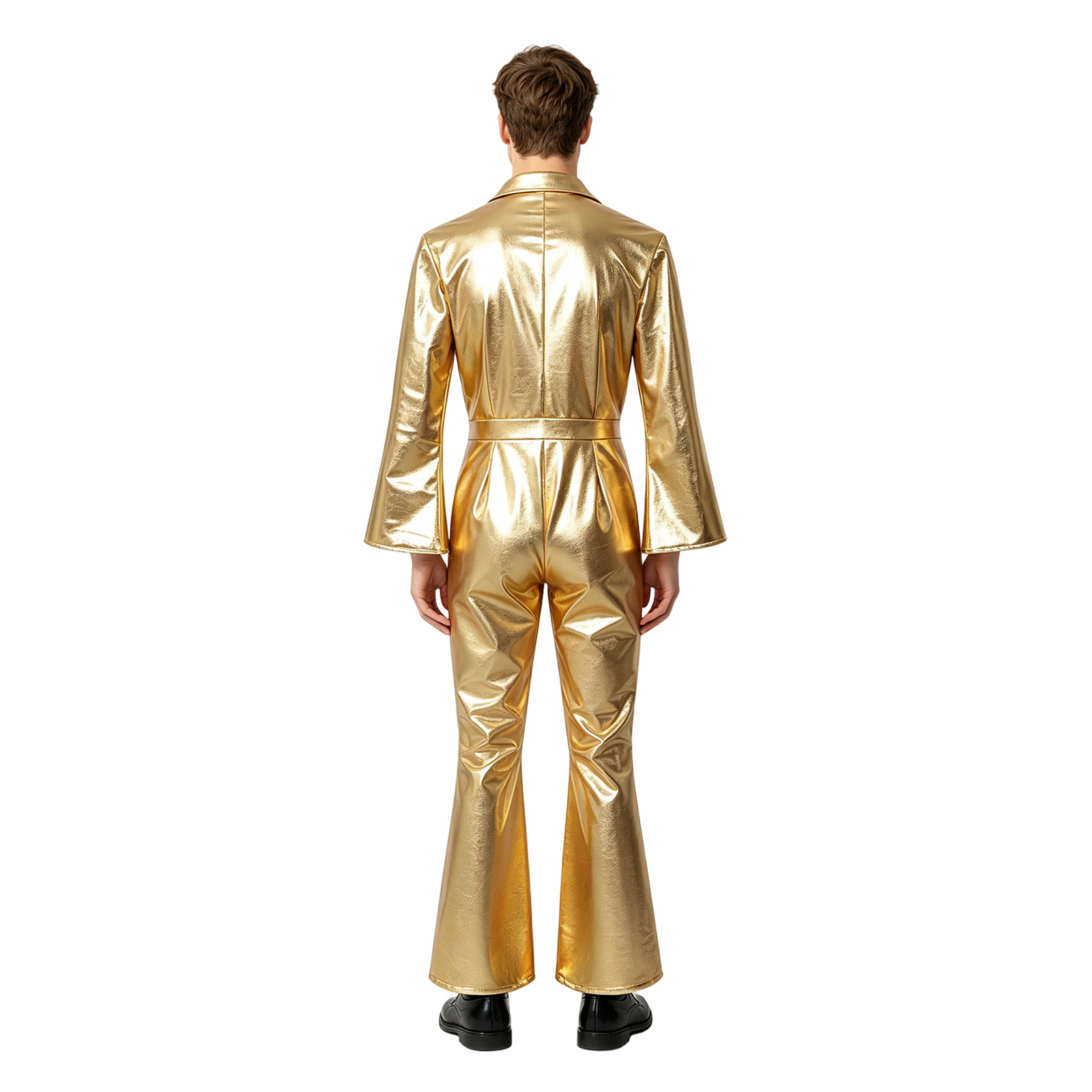 Золотой металлический блестящи – обзор и цена Anime Cosplay Jumpsuit